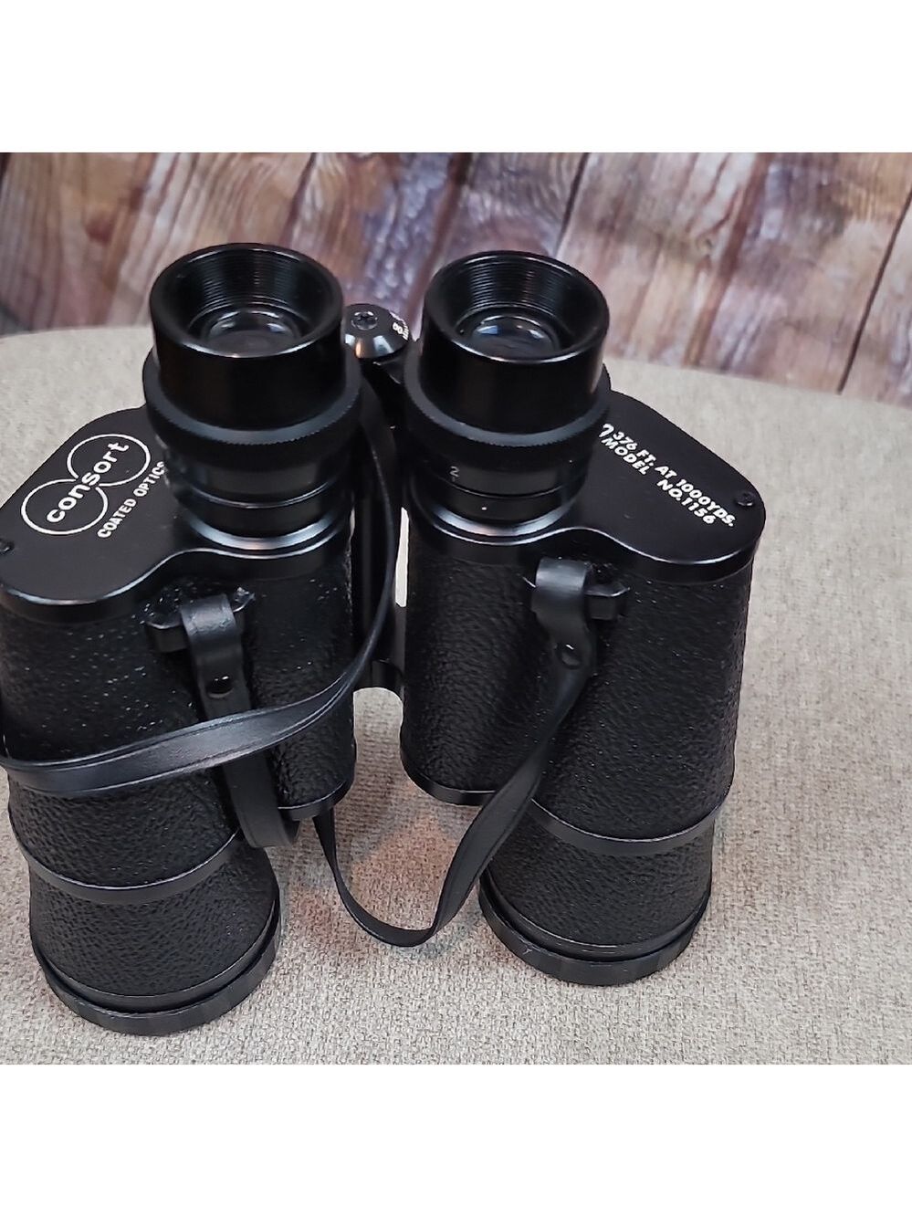 Vintage CONSORT Coated Optics BINOCULARS 7x50 Model 1156